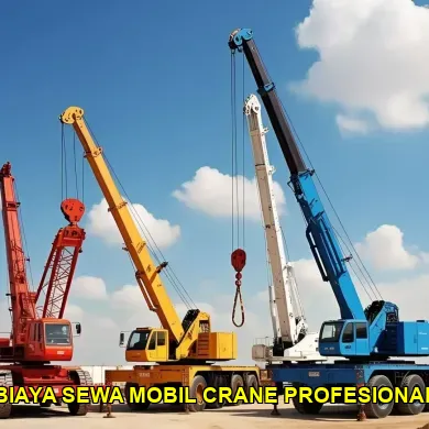 biaya sewa mobil crane profesional
